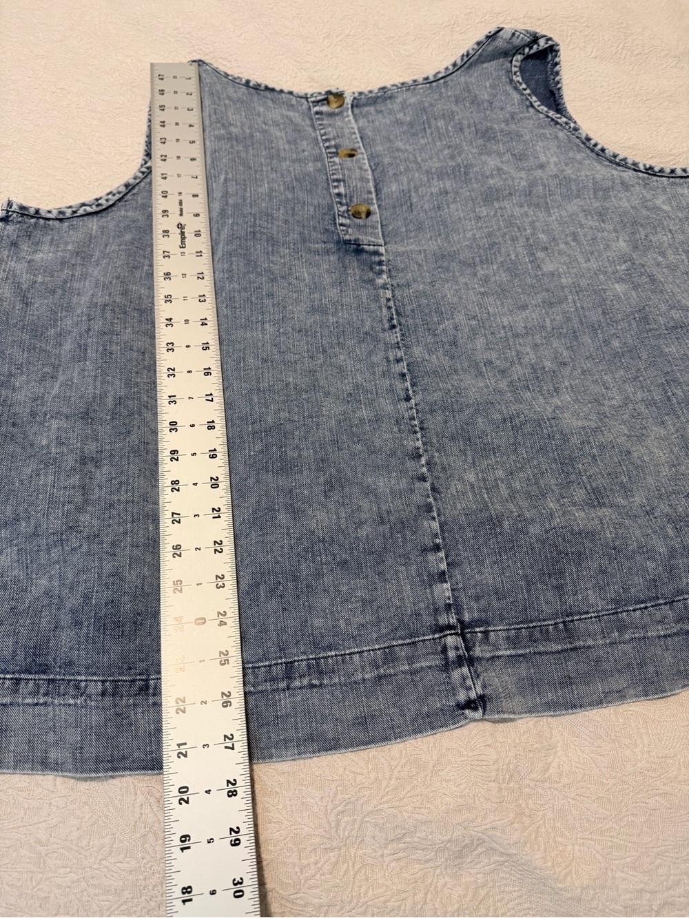 Lane Bryant Light Wash Blue Sleeveless Tank - Picture 12 of 16
